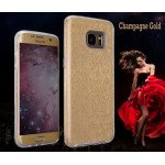 Wholesale Galaxy S7 Edge Shiny Armor Hybrid Case (Champagne Gold)